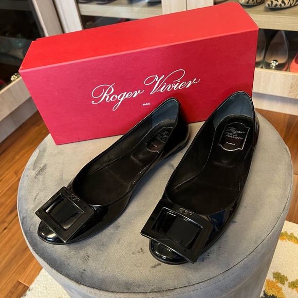 Roger Vivier Shoes - Roger Vivier - Gommette Ballet Flats US 7.5